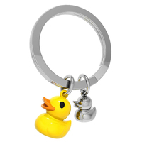 Metalmorphose Miniature 3D Metal Keychain - Duckling MTM-KDU