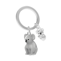 Metalmorphose Miniature 3D Metal Keychain - Koala Family MTM-KKO