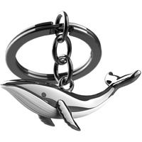 Metalmorphose Miniature 3D Metal Keychain - Whale, Whitehill MTM146-01