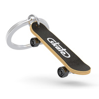 Metalmorphose Miniature 3D Metal Keychain - Skateboard, Whitehill MTM347-01