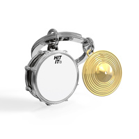 Metalmorphose Keychain Miniature 3D Drum Kit, MTM376-01