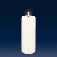 Uyuni Lighting Pillar Flameless Candle 7.8 x 20.3 cm - Classic Ivory IV-C78020