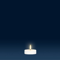 Uyuni Lighting Tea Light Flameless Candle Maxi 6.1x2.2cm - Nordic White NW061