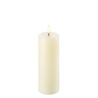 Uyuni Lighting Pillar Flameless Candle 5.8 x 15.2 cm - Classic Ivory IV06015