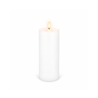 Uyuni Lighting Outdoor Flameless Candle 7.8x17.8cm - White WH78017