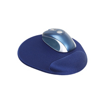 DAC MP127 Mouse Pad Blue with Gel Wrist Support, ACCO 0267590