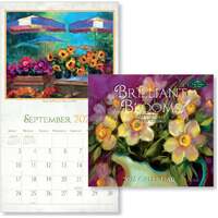 2023 Calendar Brilliant Blooms by Nancy Medina, Pine Ridge Art Inc. 5913