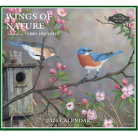 2024 Calendar Wings Of Nature by Terry Doughty, Pine Ridge Art 5945