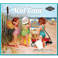 2024 Calendar Kid Zone by Donald Zolan, Pine Ridge Art 5955