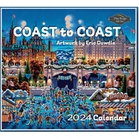 2024 Calendar Coast To Coast by Eric Dowdle, Pine Ridge Art 5958