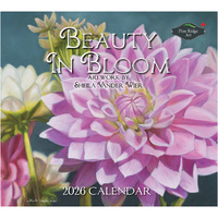 2026 Calendar Pine Ridge Art Beauty In Bloom by Sheila Vander Wier, Horizontal Wall 6020