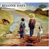 2027 Calendar Pine Ridge Art Bygone Days Horizontal Wall 5010