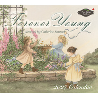 2027 Calendar Pine Ridge Art Forever Young Deluxe Wall 5012