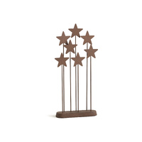 Willow Tree Figurine 33cm Metal Star Backdrop, Christmas Decoration 26007