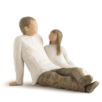 Willow Tree Figurine Father And Daughter, Whitehill 26031