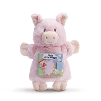DEMDACO Baby Puppet Cloth Book-This Little Piggy 5004700459