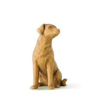 Willow Tree Figurine Love My Dog (Light), Whitehill 27682