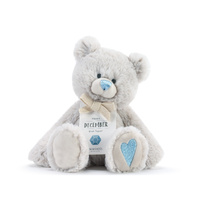 Demdaco Birthstone Bears Plush 22cm December Blue Topaz Happy, Whitehill 5004701057