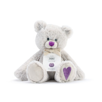 Demdaco Birthstone Bears Plush 22cm June Alexandrite Lucky, Whitehill 5004701051