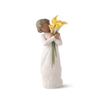 Willow Tree Figurine 14cm With Gratitude, Whitehill 28179