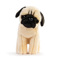 Demdaco Animalcraft Plush 18cm Pug Pedro, 5004810068