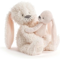 Demdaco Wrapped In Prayer Plush 40cm You & Me Bunny, 5004830094