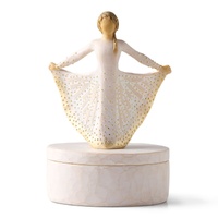 Willow Tree Keepsake Box 17cm Butterfly, Whitehill 28317
