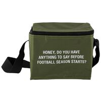SAY WHAT Cooler Bag Football Season Small Green JAS-AF122939