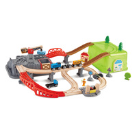 Hape Railway Bucket-Builder-Set 50 Pieces, E3764