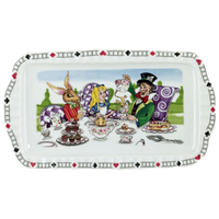 Alice in Wonderland  Cookie Tray 30x15cm by Paul Cardew AWL501