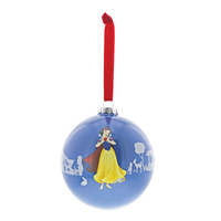 Enchanting Disney Collection Bauble 10cm Snow White & The Seven Dwarfs The Little Princess, A29682