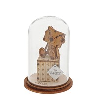 Tiny Town The Little Wooden Bear 8.5cm Happy Birthday Dome by Enesco A30273