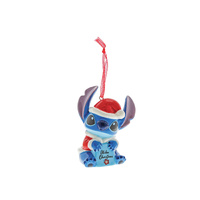 Enchanting Disney Hanging Ornament 9cm Stitch Aloha Christmas, Lilo & Stitch A30406