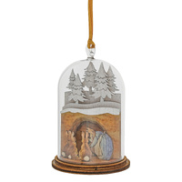 Beatrix Potter Peter Rabbit Hanging Ornament 9cm Mrs Rabbit in Burrow, Whitehill A30460