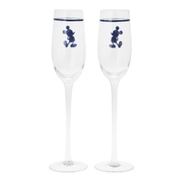 Disney Home Toasting Glasses 200mL Mickey Mono Set of 2, A30846