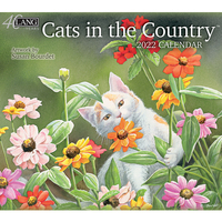 2022 Calendar Cats in the Country by Susan Bourdet, LANG 22991001899