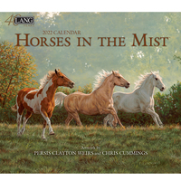 2022 Calendar Horses in the Mist by Persis Clayton, LANG 22991001917