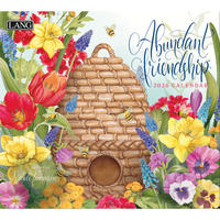 2026 Calendar LANG Abundant Friendship by Nicole Tamarin, Horizontal Wall 26991002005