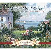 2026 Calendar LANG American Dream 33rd Edition by Paul Landry, Horizontal Wall 26991001890