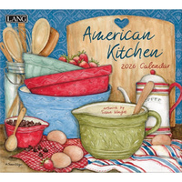 2026 Calendar LANG American Kitchen by Susan Winget, Horizontal Wall 26991001891