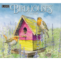 2026 Calendar LANG Birdhouses by Tim Coffey, Horizontal Wall 26991001850