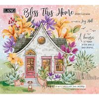 2026 Calendar LANG Bless This Home by Joy Hall, Horizontal Wall 26991002037
