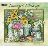 2026 Calendar LANG Bountiful Blessings by Susan Winget, Horizontal Wall 26991001897