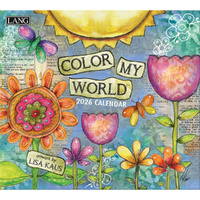 2026 Calendar LANG Color My World by Lisa Kaus, Horizontal Wall 26991001854