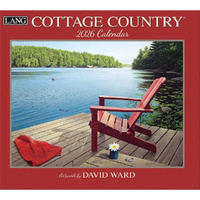 2026 Calendar LANG Cottage Country by David Ward, Horizontal Wall 26991001902