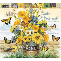 2026 Calendar LANG Garden Botanicals by Barbara Anderson, Horizontal Wall 26991002014