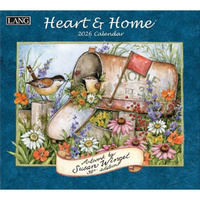 2026 Calendar LANG Heart & Home 38th Edition by Susan Winget, Horizontal Wall 26991001913