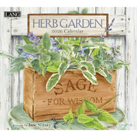 2026 Calendar LANG Herb Garden by Jane Shasky, Horizontal Wall 26991001914