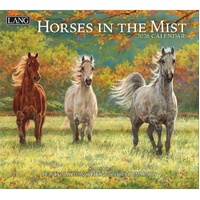 2026 Calendar LANG Horses in the Mist by Weirs & Cummings, Horizontal Wall 26991001917