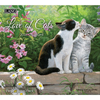 2026 Calendar LANG Love of Cats by Persis Clayton Weirs, Horizontal Wall 26991001926